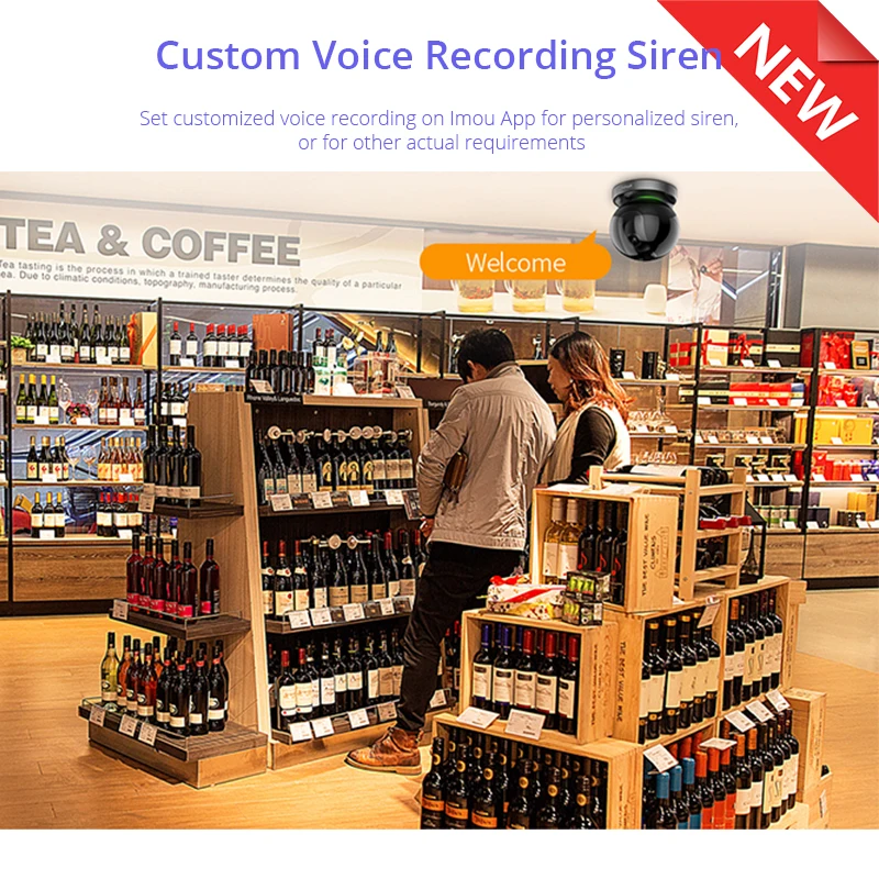 Dahua Home Security WIFI 1080P Surveillance Camra Imou Ranger IQ CCTV IP Cam AI Starlight Baby Monitor Night Vision Human Detect