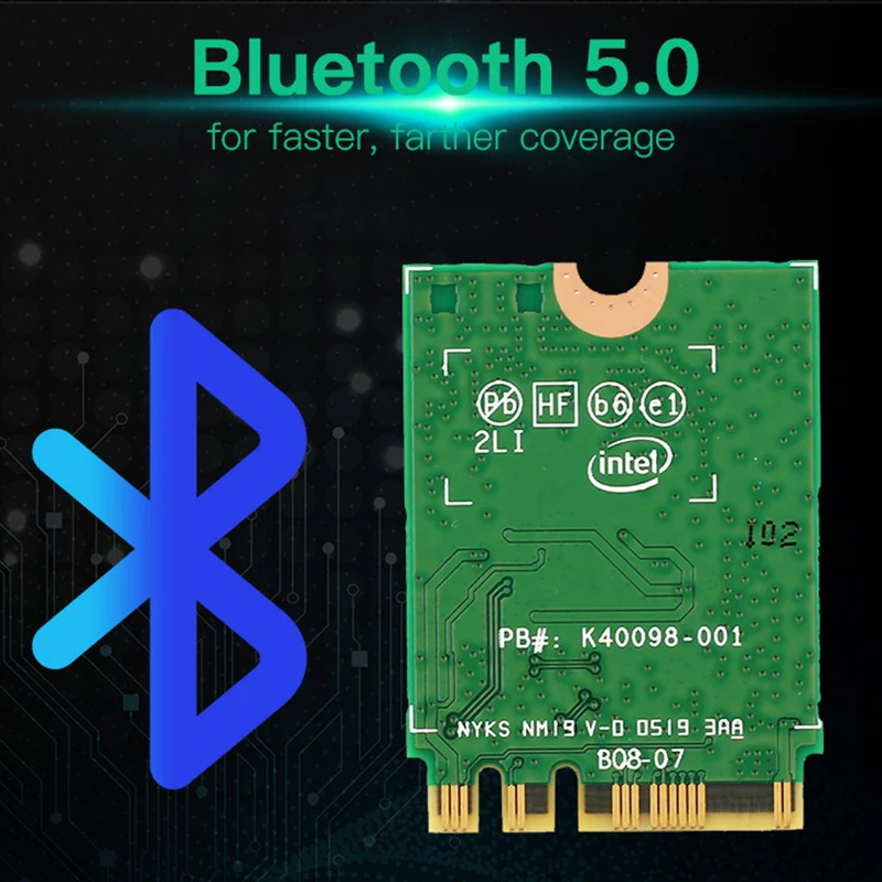 WiFi 6 беспроводной Intel AX200 3000 Мбит/с Bluetooth 5 1 M.2 карта двухдиапазонный 2 4G/5 ГГц 802.11ac/ax