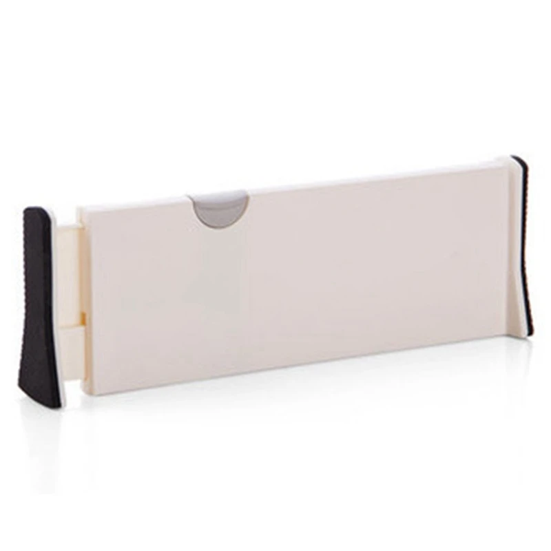 

Hot Sale Drawer Dividers White Spring Loaded Expandable Kitchen Bedroom Organizer