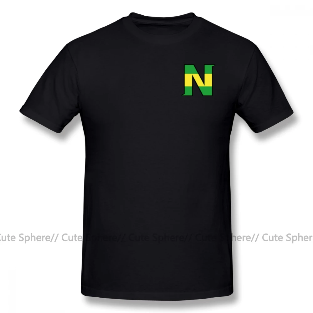 Футболка с изображением капитана Tsubasa, футболка с логотипом капитана Tsubasa Niupi, футболка из 100 хлопка с принтом, модная забавная футболка больших размеров - Цвет: Black