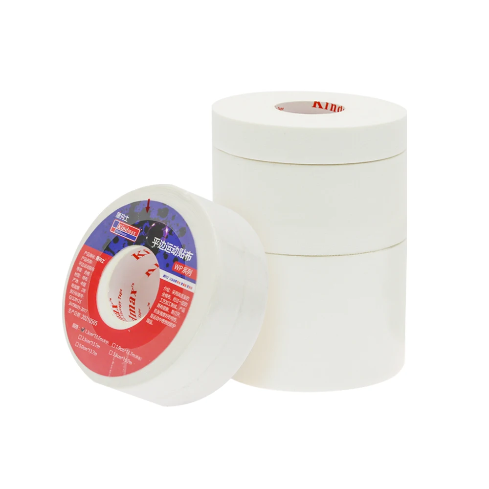 Kindmax Sports Medical Athletic Tape No Sticky Residue & Easy to Tear for Athletes Trainers First Aid Injury Wrap 5 Sizes kinesiology tape