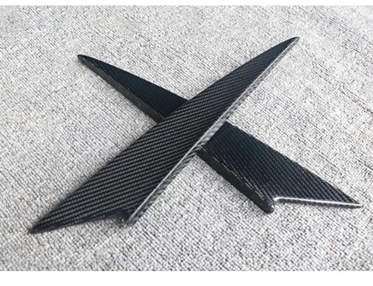 Подходит для 18-19 Ford Mustang Модифицированная антенна плавника акулы для крыши из углеродного волокна Windshoote воздушный нож