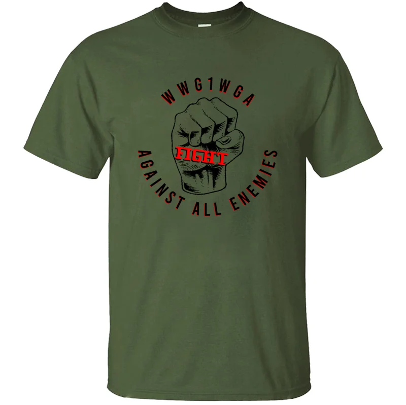 

Comfortable Against All Enemies ' Mojo Design' Tee T Shirt Man Sunlight Leisure Mens T Shirt Round Collar Print Hip Hop