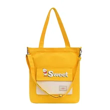 Raged Sheep Новая женская многофункциональная сумка через плечо Большая вместительная холщовая модная мультяшная сумка почтальонка для девочек