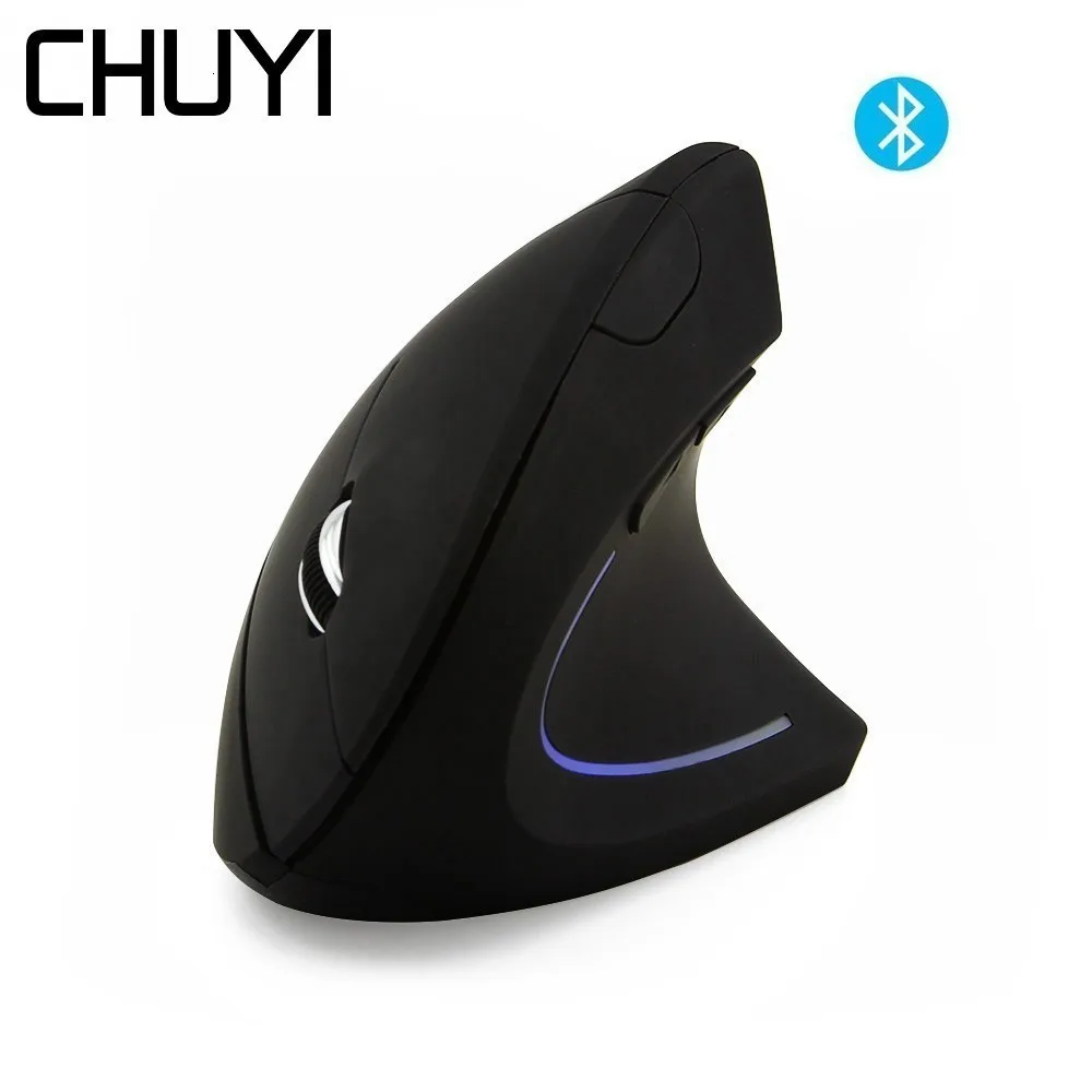 Беспроводная эргономичная Вертикальная компьютерная мышь CHUYI с Bluetooth 1600