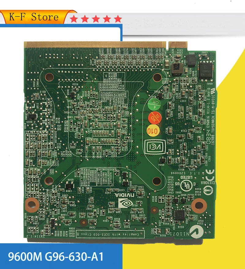 Placa de Vídeo G96-600-c1 para Acer Geforce Mxm G96-630-a1 Aspire 6930 5530g 7730g 5930g 5720g Portátil Gráfica 9600m gt Gddr3 512mb - Imagem 5