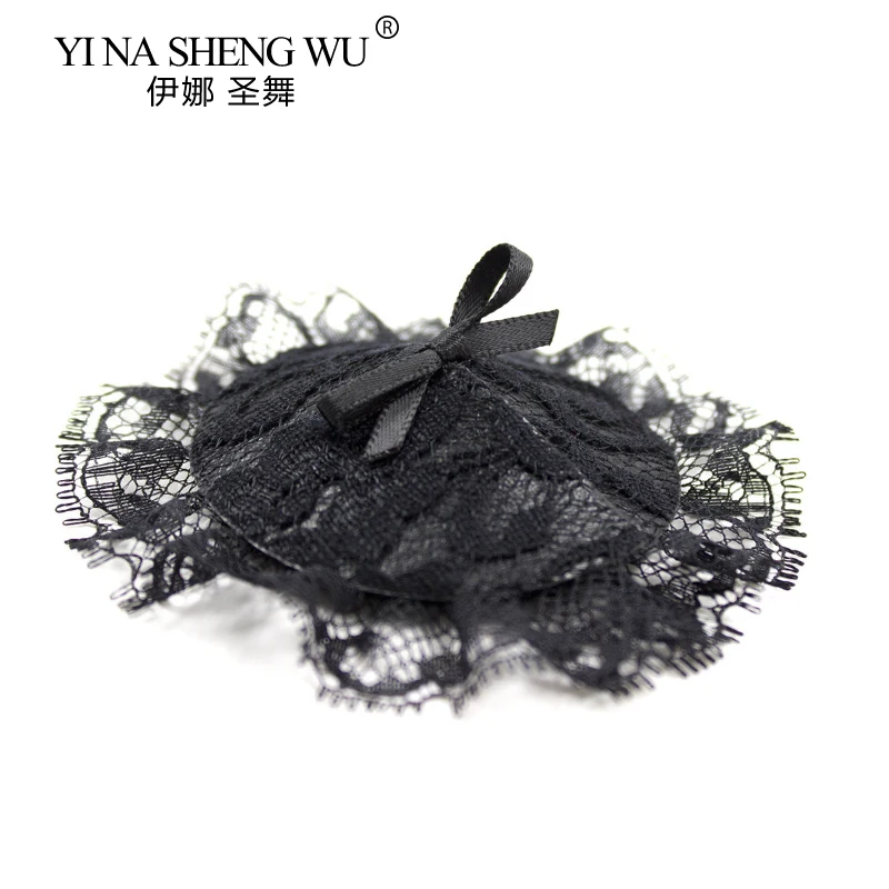 

Appealing Sexy Lace Pattern Appealing Mimi Paste Has Been Used Many Times with Passionate Black Bow Nipple Paste