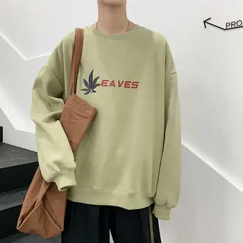 

Privathinker Japanese Men Sweatshirts Graphic Printed Men's Casual O neck Pullovers 2020 Autumn Man Loose Hoodies Tops