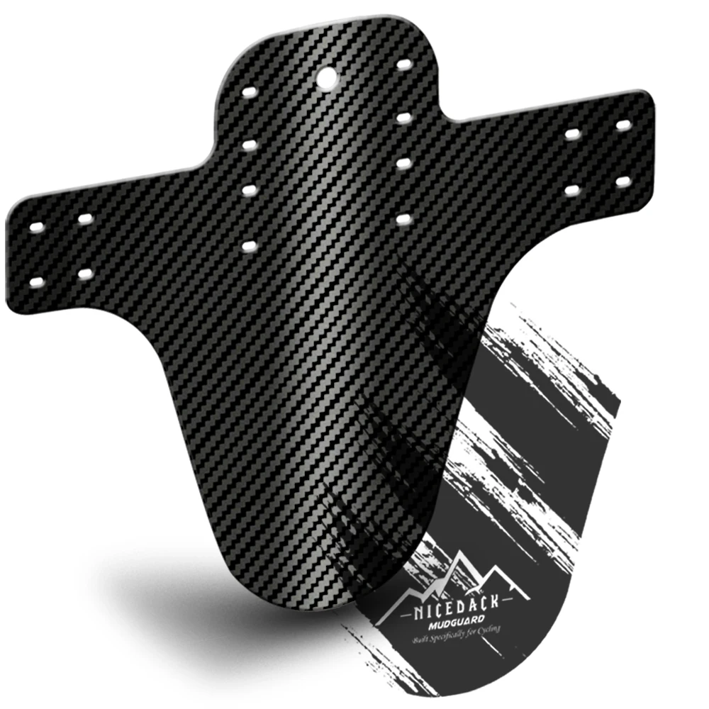 Bicycle Mud MTB guard 7 Colors Bicycle Fenders Carbon Fiber Front Rear MTB Mountain Mud Bike guard Accessories bicycle fender bike chain guard
