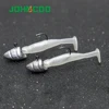 JOHNCOO 20pcs Jig Head Hook 1.5g 2g 3.5g 5g Super Sharp Fishing Hook Lead Jig Lure Soft Baits Soft Worm Fishing Tackle ► Photo 2/6