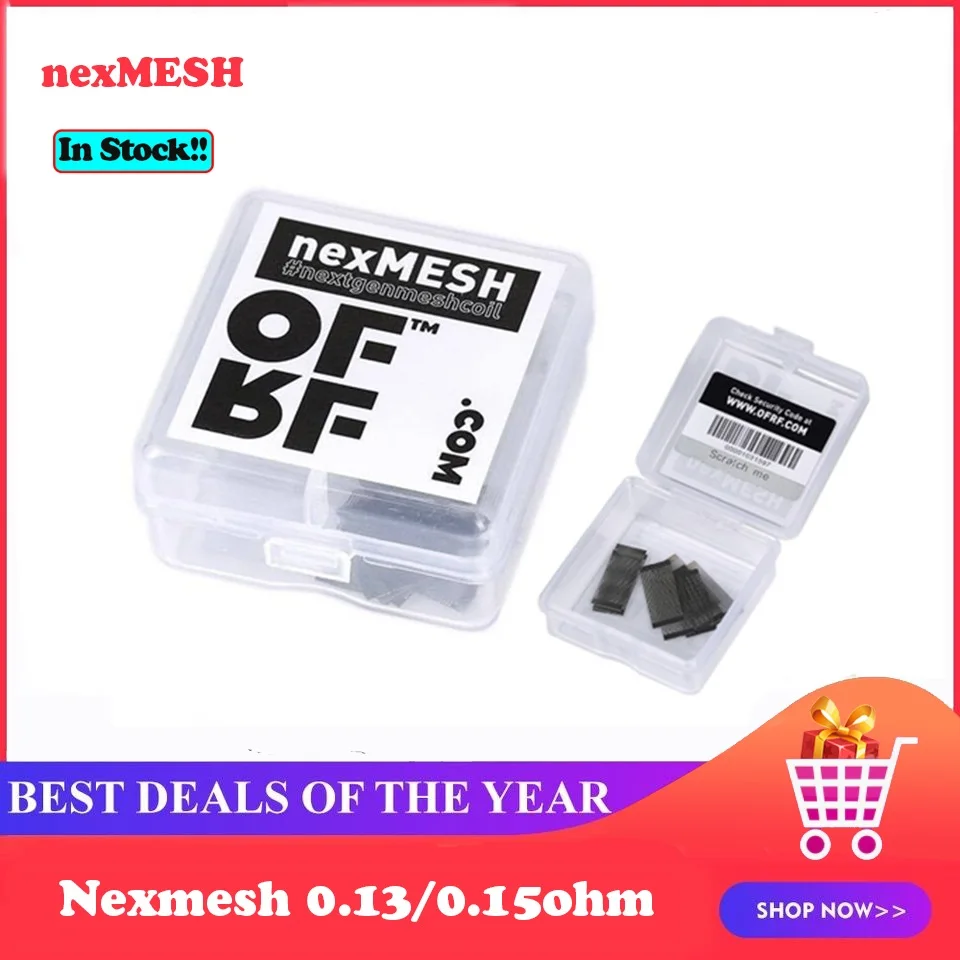 10 шт. оригинальная сетчатая катушка OFRF Nexmesh RDA для замены 0 13 Ом/0 15 Ом тройная