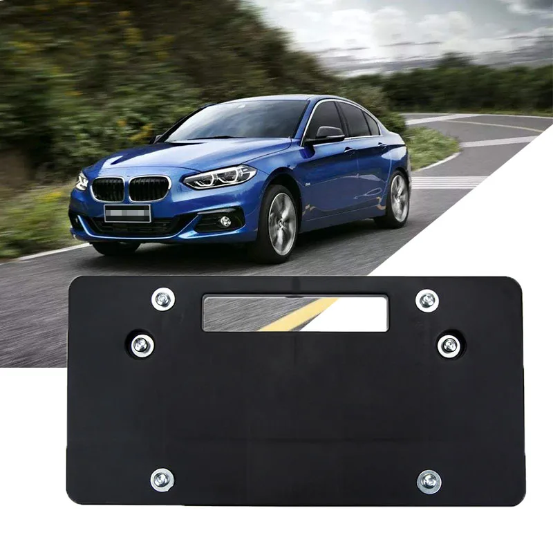 Universal Car Front license Plate Bracket Auto License PP Plastic Frame