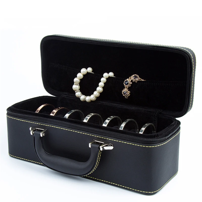 Jewelry Set Display Stand Ring Bangle Organizer  Storage Box Multifunctional Portable Wholesale