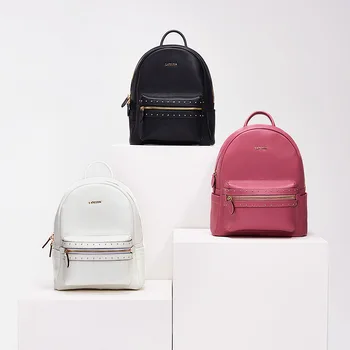 

La festin female backpack 2020 new leather women's bag wild fashion simple backpack large capacity travel bag mochila mujer
