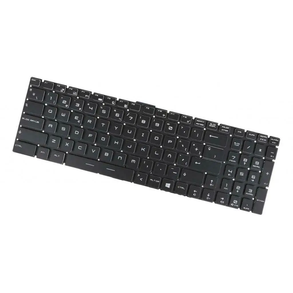 

For MSI GS70 GE72VR Laptop Spanish Keyboard US With Colorful Backlight SP backlit