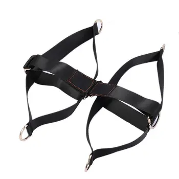 

4 D-Rings Ankle Strap for Cable Machines and Resistance Bands Glute Leg Band