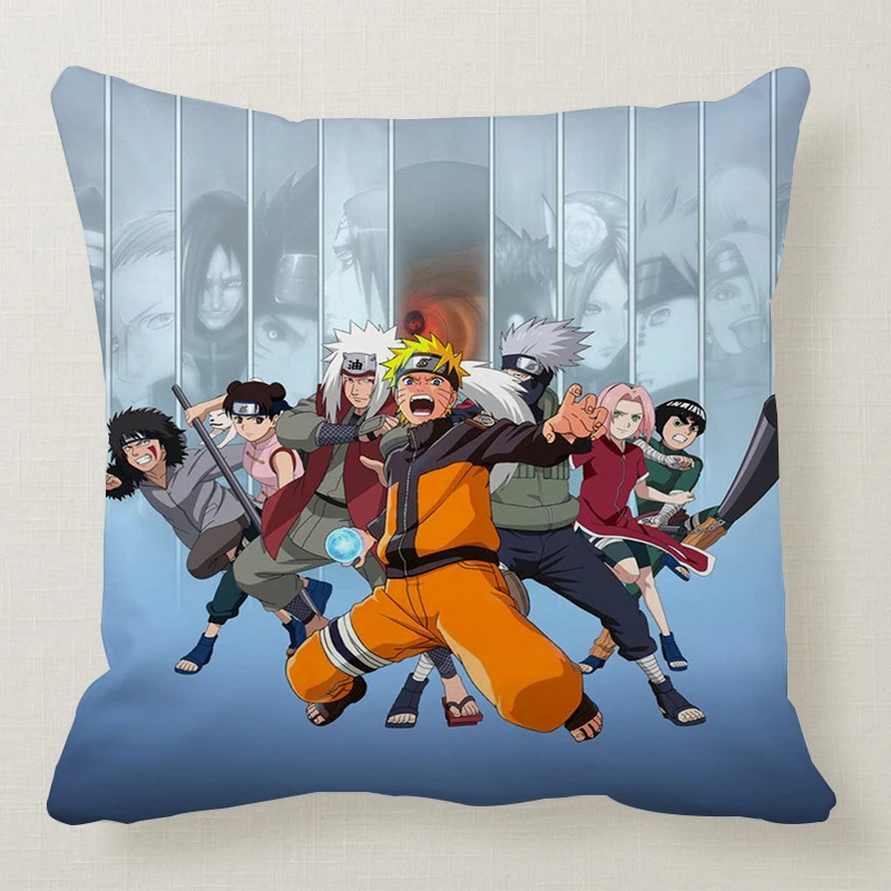 Ботинки в стиле аниме Naruto Подушка производства компании &quotKakashi&quot Чехол Спальня