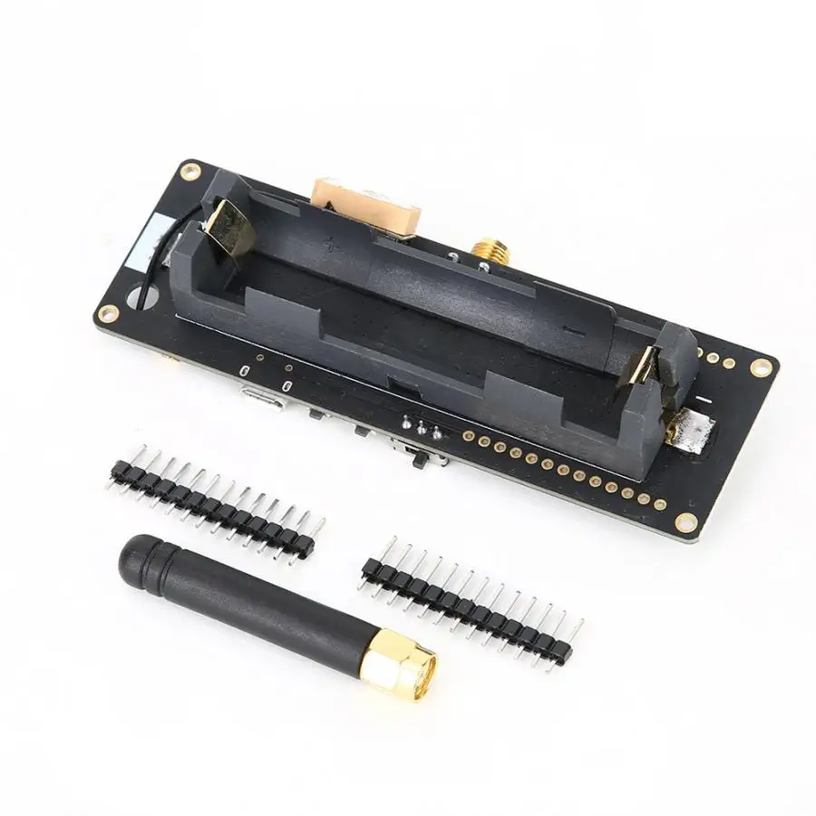 Для TTGO T-Beam ESP32 LoRa 433Mhz беспроводной REV1 WiFi gps модуль платы NEO-6M, 3 V-5 V с база для батареи