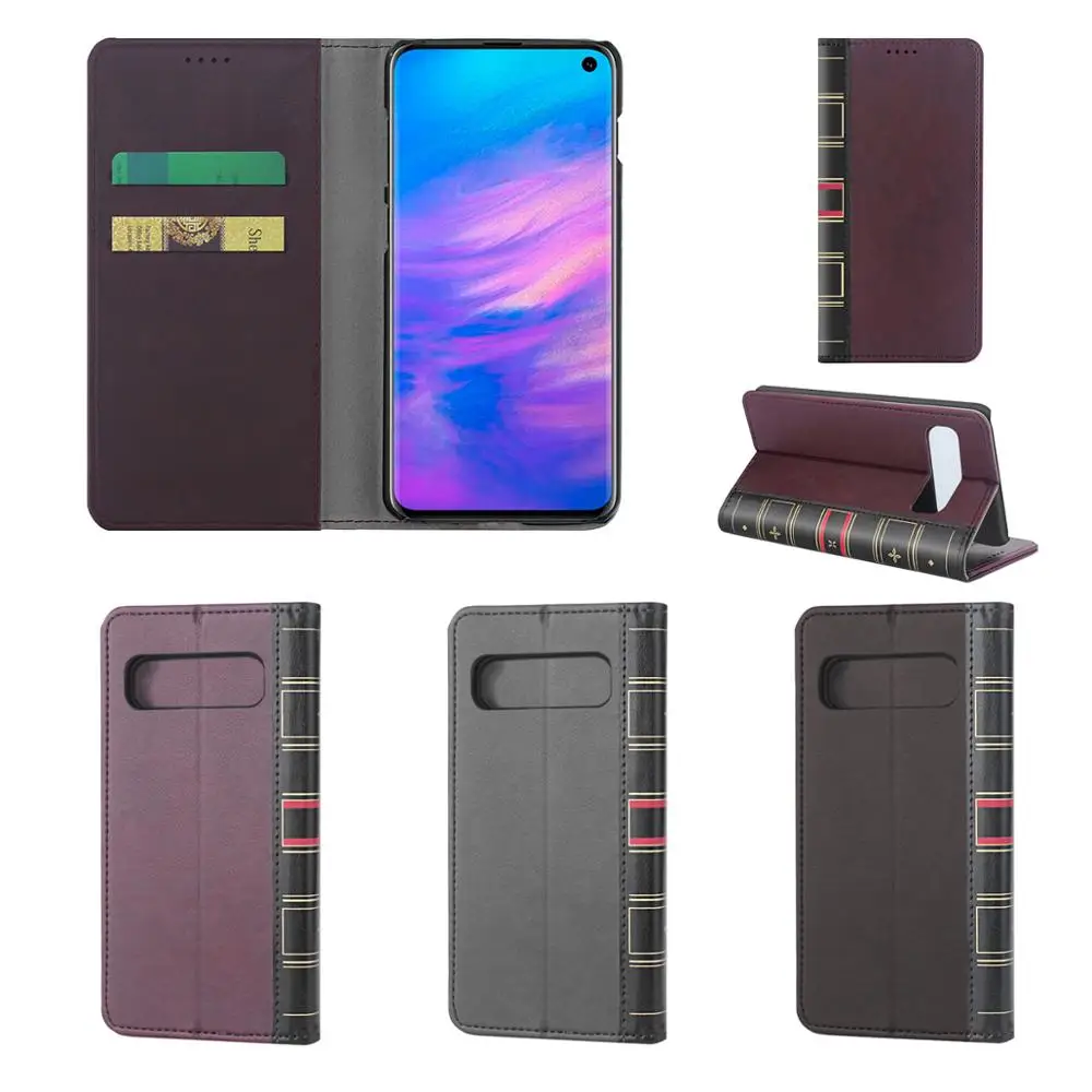 Чехол для Samsung Galaxy S10 Plus Lite чехол-бампер S6 S7 Edge S8 S9 S10e S20 Ultra кожаный чехол-бумажник |