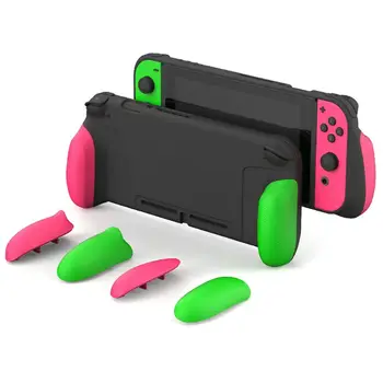 

1Set Storage Protective Case with 6 Replaceable Grip Covers for NS Switch Host