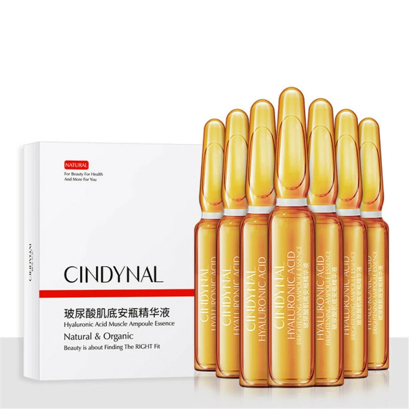 7Pcs-2ml Гиалуроновая кислота уход за кожей лица Сыворотки набор 7 шт. питает и увлажняет анти-возрасное отбеливание никотинамид керамид Коллагеновый уход за кожей лица TSLM2 - Вес нетто: 7Pcs-2ml