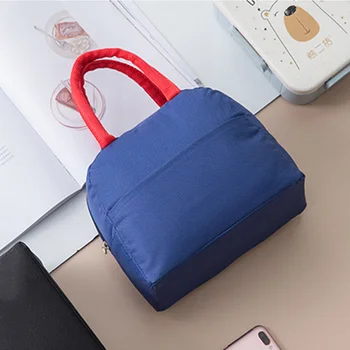 

Storage Insulated Cooler Tote Students Oxford Cloth Food Fashion Portable Home Waterproof Handbag Picnic Lunch Bag Bento Pouch