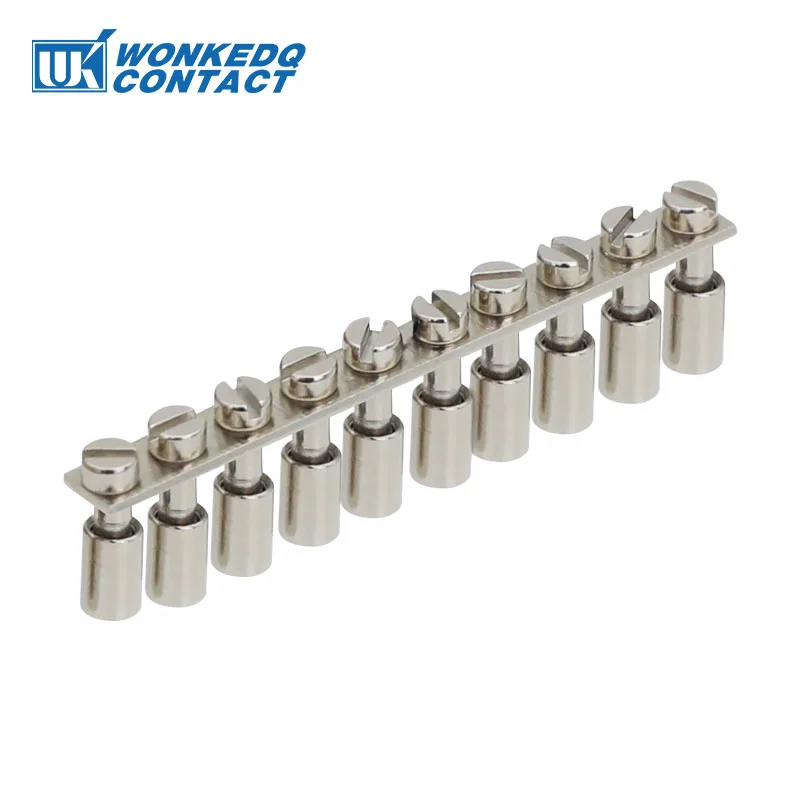 10 шт. FBRNI10-5N фиксированный мост для MBKKB2.5 UKK3 UKKB3 UK тип провода разъем FBRNI 10-5 din-рейка