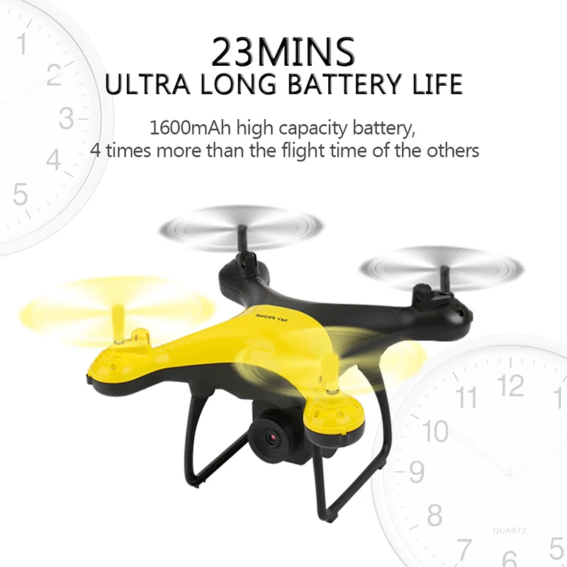 Радиоуправляемый Дрон с камерой HD 2.0MP FPV Дрон WiFi передача высота удержания Квадрокоптер с камерой пульт дистанционного управления Вертолет LH-X35
