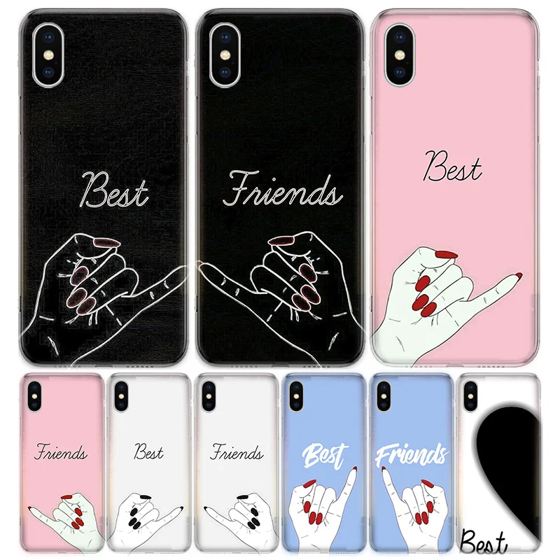 Чехол для телефона best sisters and friend мягкий силиконовый чехол iPhone 11 5 5s SE 6 6s 7 8 Plus X XS XR Pro