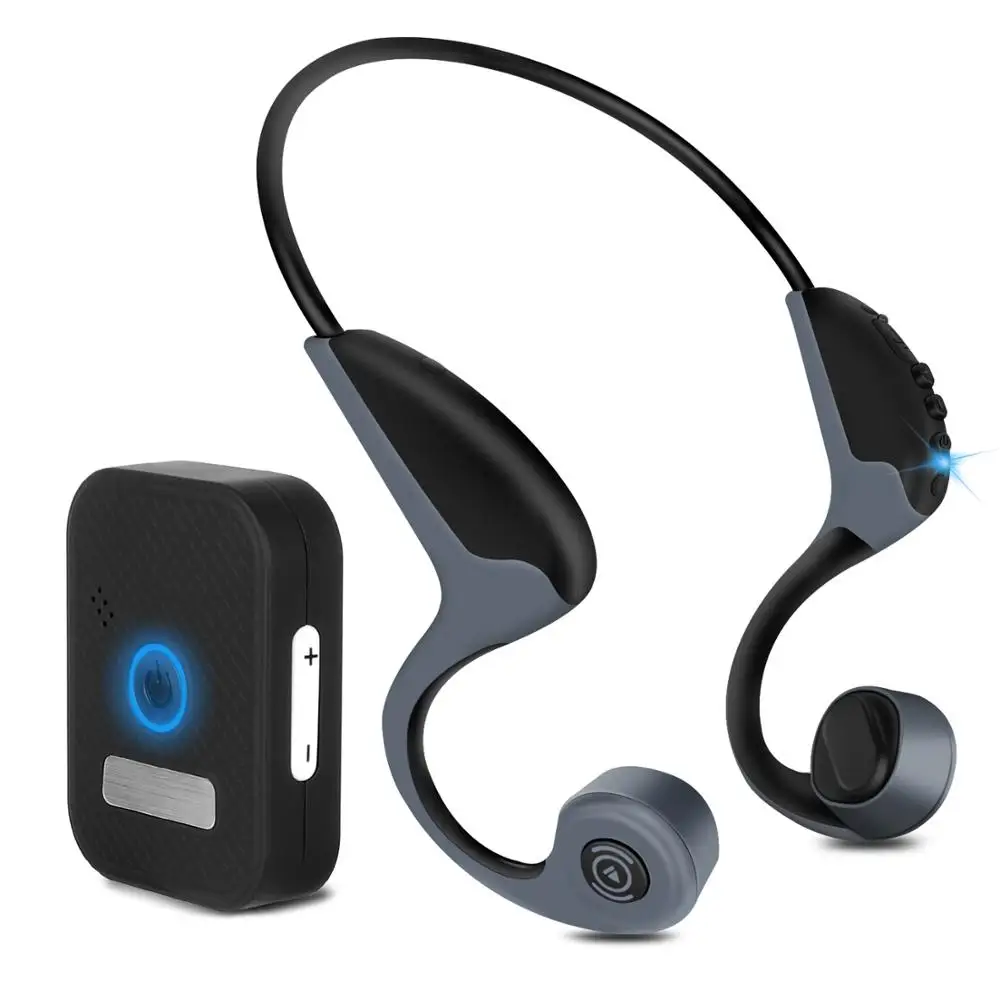 Bone Conduction Hearing Aids with Bluetooth Bone Wireless headphones hearing aids Portable Sports headset mini Amplifier hearing