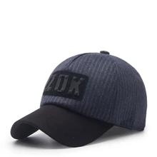 Высокое качество папа зимняя флисовая подкладка фетровая Кепка Мужская Уличная Повседневная шерстяная фетровая бейсболка большого размера s 56-62 см