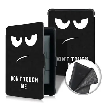 

Smart Leather Tablet Case for Amazon Kindle Paperwhite 1/2/3 Painting 6 inch Flip Case with Auto Wake Up/Sleep Function+Film+Pen