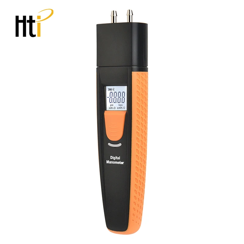 Цифровой манометр с Bluetooth двойным портом датчик давления HVAC газовый тестер