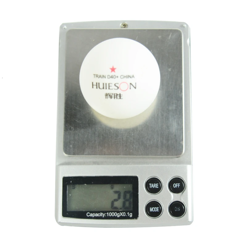 Huieson 10Pcs New Material Table Tennis Training Balls 40mm+ One Star ABS Plastic Ping Pong Balls for Teenagers Club Training (7)