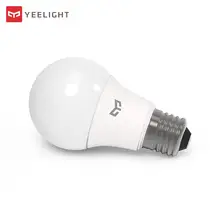 Yeelight LED ampul soğuk beyaz 7W 6500K E27 ampul ışık lamba 220V tavan lambası için masa lambası spot