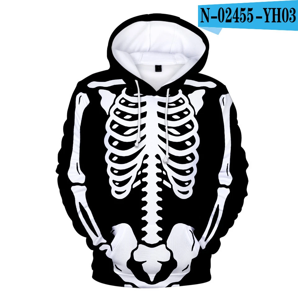 muñeca giratorio Dar a luz Sudadera con capucha para hombre y mujer, prenda de vestir masculina con  estampado 3D de esqueleto, estilo Hip Hop, ropa de calle Harajuku para  Halloween|Sudaderas con capucha y sudaderas| - AliExpress