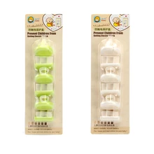 6 шт. Защитная крышка для безопасности ребенка электрическая розетка двухфазный безопасный замок крышка Детская безопасность розетка Ant