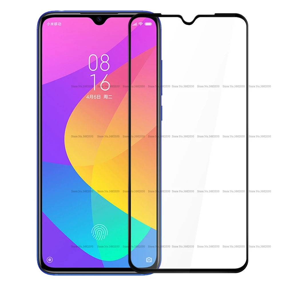 

Full Glue Screen Protector For Xiaomi Mi 9 8 Lite Mi 9 8 SE 9T 9 Pro A3 Lite CC9 CC9E Front Glass Film For Xiaomi Mi 8 9 A3 9T