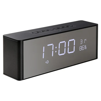 

Bluetooth Speaker Receiver Super Bass Portable Wireless Speaker Music Center Support TF FM Alarm Clock LED Bluetooth Speaker