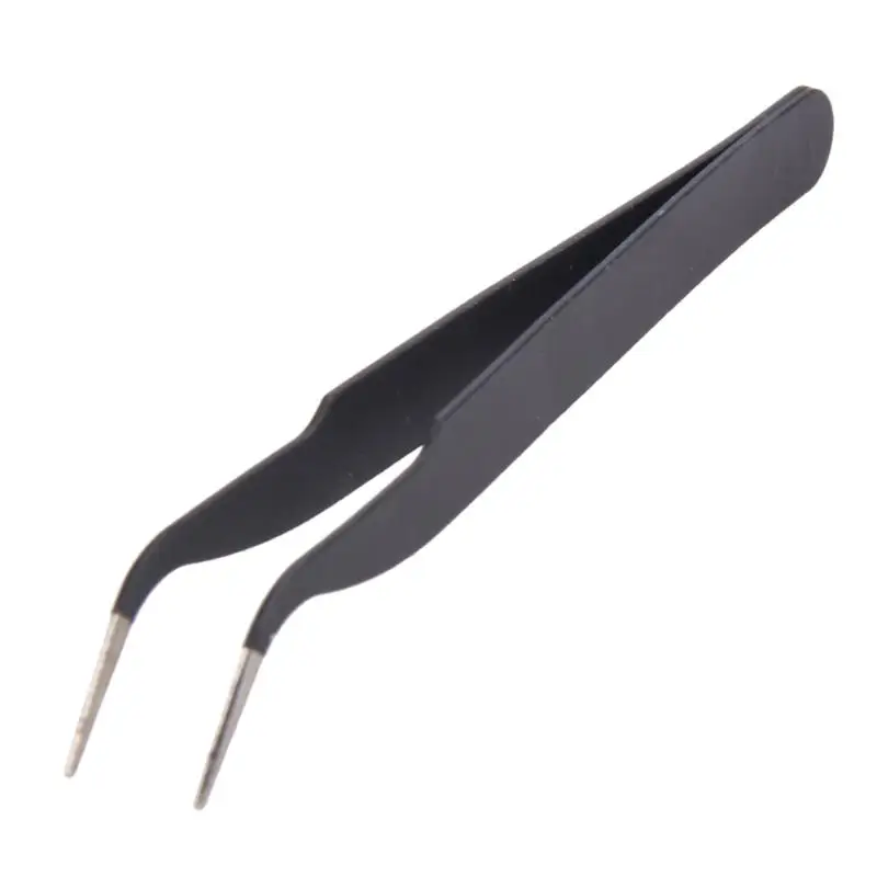 2 черный акриловый гель для ногтей искусство Стразы Блестки маникюрные щипцы инструмент