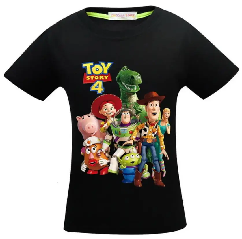 Одежда для мальчиков и девочек 4 Forky Alien Woody толстовки с капюшоном детская футболка детские футболки пуловеры с рисунком аниме топы - Цвет: style 18
