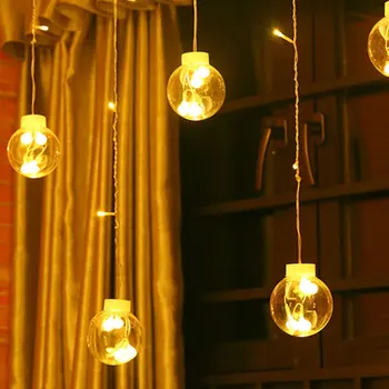 

Led Desire Ball Light String Background Wall Decorative Light Curtain Light Festival Party Night Decor Strings