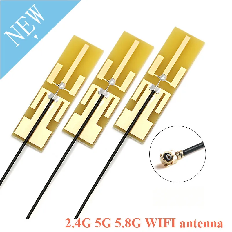 

Wi-Fi-антенна 8 дБи, 2,4G, 5G, 5,8G, встроенная PCB-антенна, Wi-Fi-интерфейс IPEX, двухдиапазонный всенаправленный разъем IPEX/U.FL