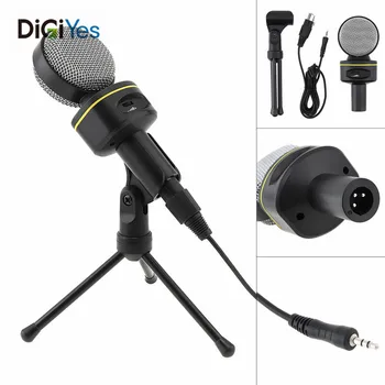 

Portable Multifunctional Computer Capacitive Microphone forLive Broadcast / Meeting / Speech with Detachable Bracket Connection