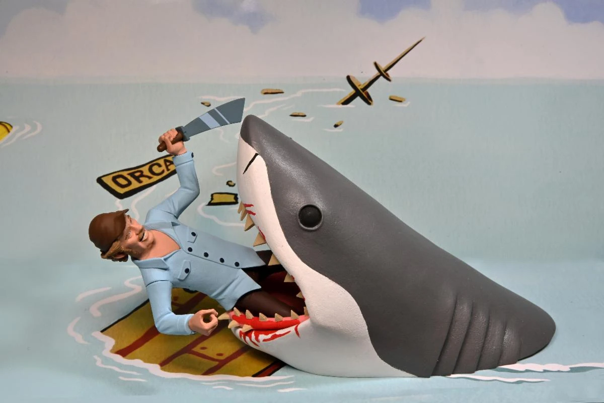 Model Baru NECA Toony Terrors Jaws Sam 