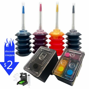 

Guaranteed Ink Refill Kit Replacement for HP 21 22 Cartridges for HP Deskjet F2180 F2200 F2280 F4180 F300 F380 380 D2300