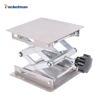 

Scientific Lab Jack-100 x 100mm Stainless Steel Lab Stand Table Rack Scissor Lab-Lift Lifter for Science Experiment