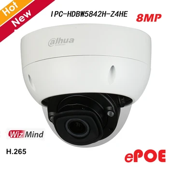 

Dahua ePOE 8MP IR Dome WizMind Network IP Camera H.265+ Alarm Support Face Detection and People Counting IPC-HDBW5842H-Z4HE