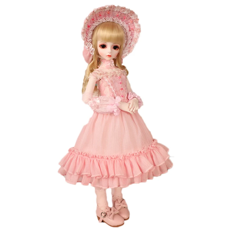 Новое поступление полный комплект 1/4 BJD кукла BJD/SD модный стиль Bory Joint статуэтки для маленьких девочек Рождественский подарок на день рождения - Цвет: white full set aspic