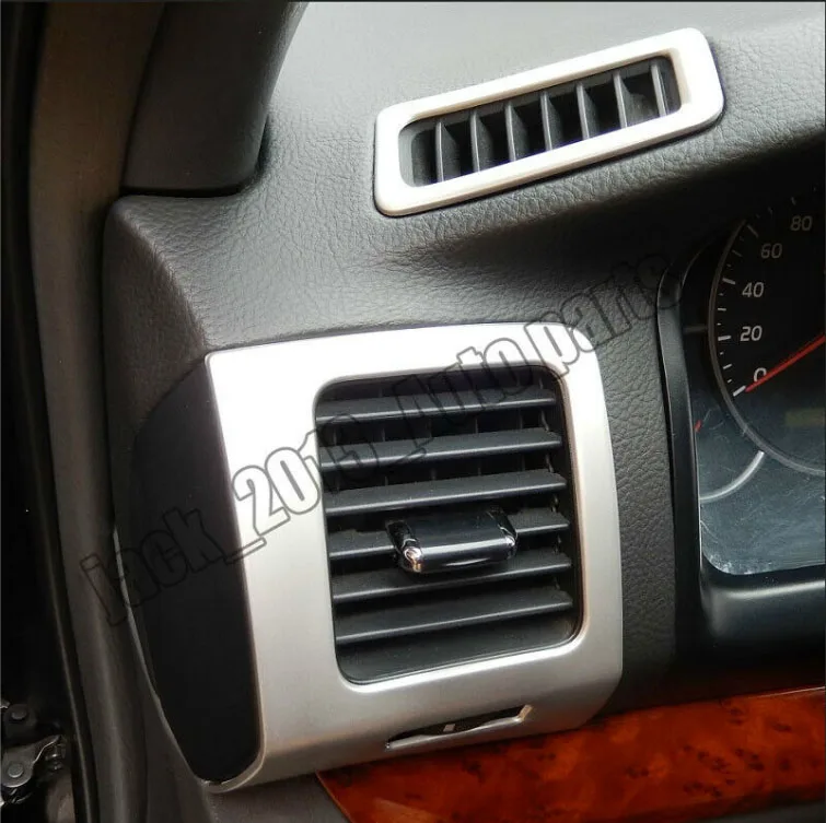 4 шт. вентиляционное отверстие приборной панели на выходе рамка Накладка для Toyota prado fj120 2003-2009